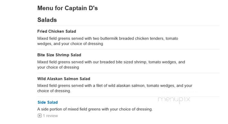 Captain D's Seafood - Statesboro, GA