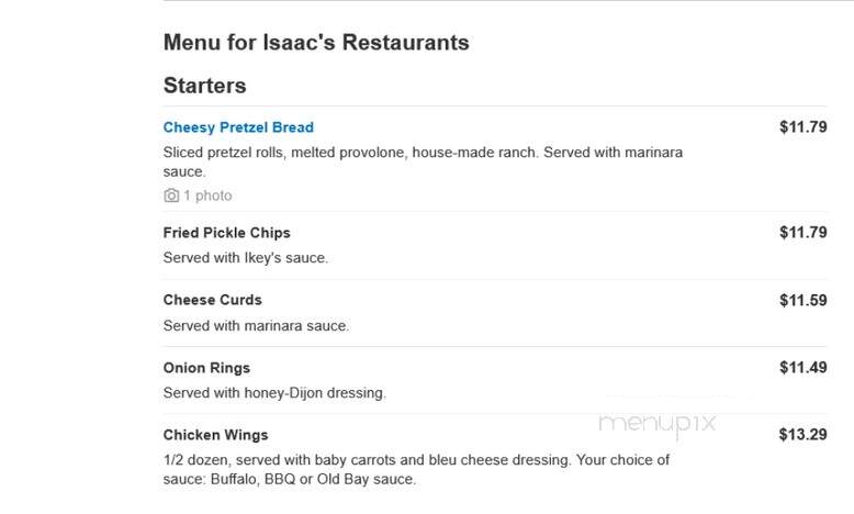 Isaac's Restaurant & Deli West - York, PA