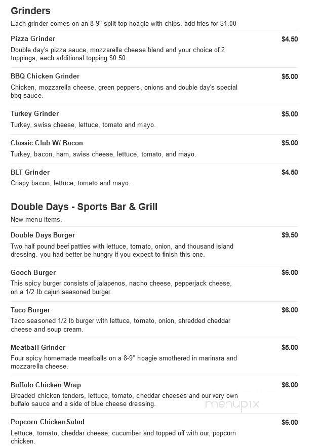 Double Days Sports Bar & Grill - Eau Claire, WI