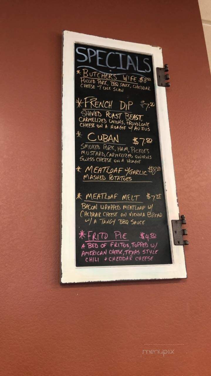 Hewitt's Meats - Marshfield, WI menu_pic