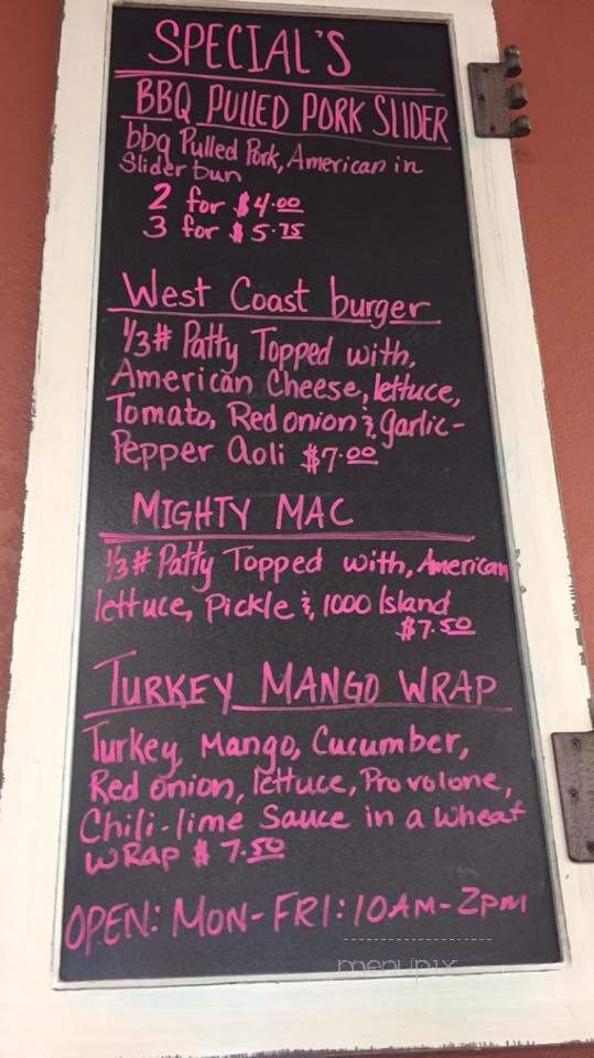 Hewitt's Meats - Marshfield, WI menu_pic