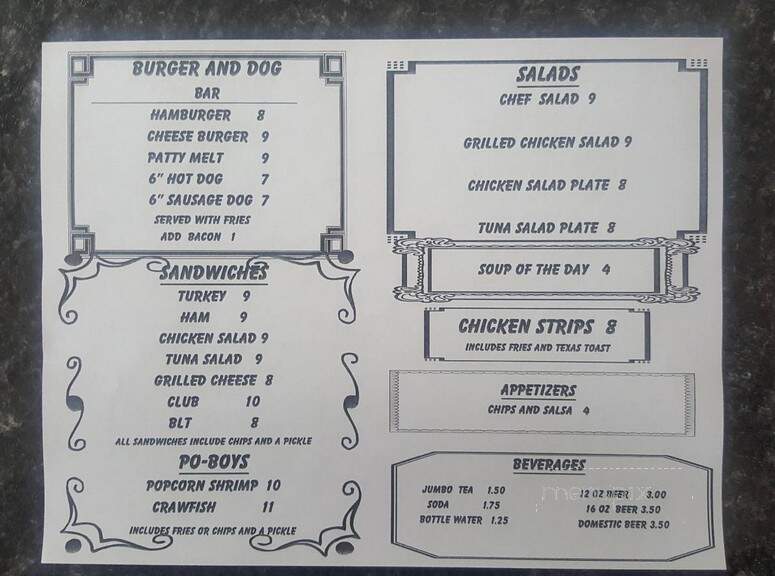 Fillin Station Donut and Deli Cafe - Kilgore, TX menu_pic