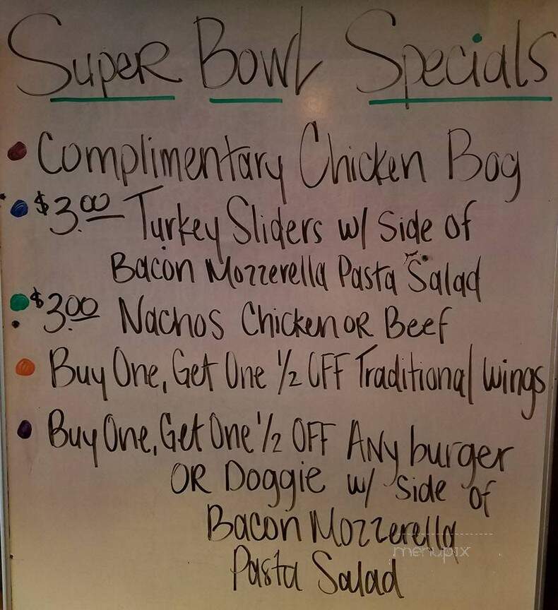 Swing Bridge Pizza Co. - Little River, SC menu_pic