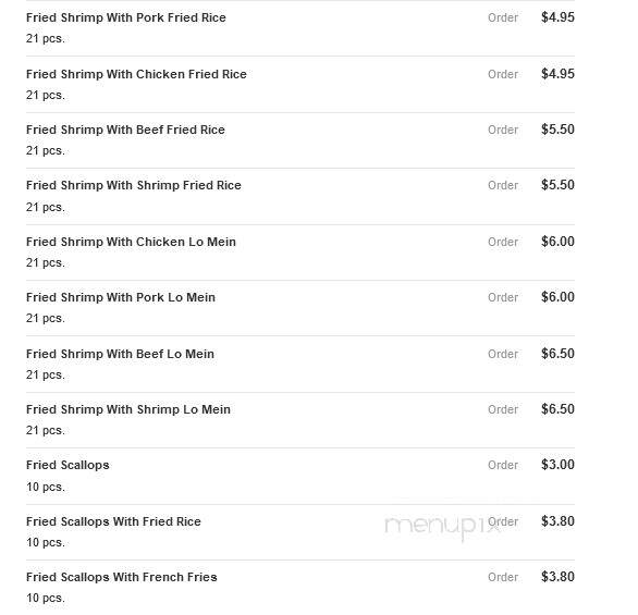 China Fun 1 Chinese Restaurant - Ozone Park, NY menu_pic