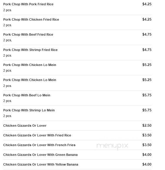 China Fun 1 Chinese Restaurant - Ozone Park, NY menu_pic