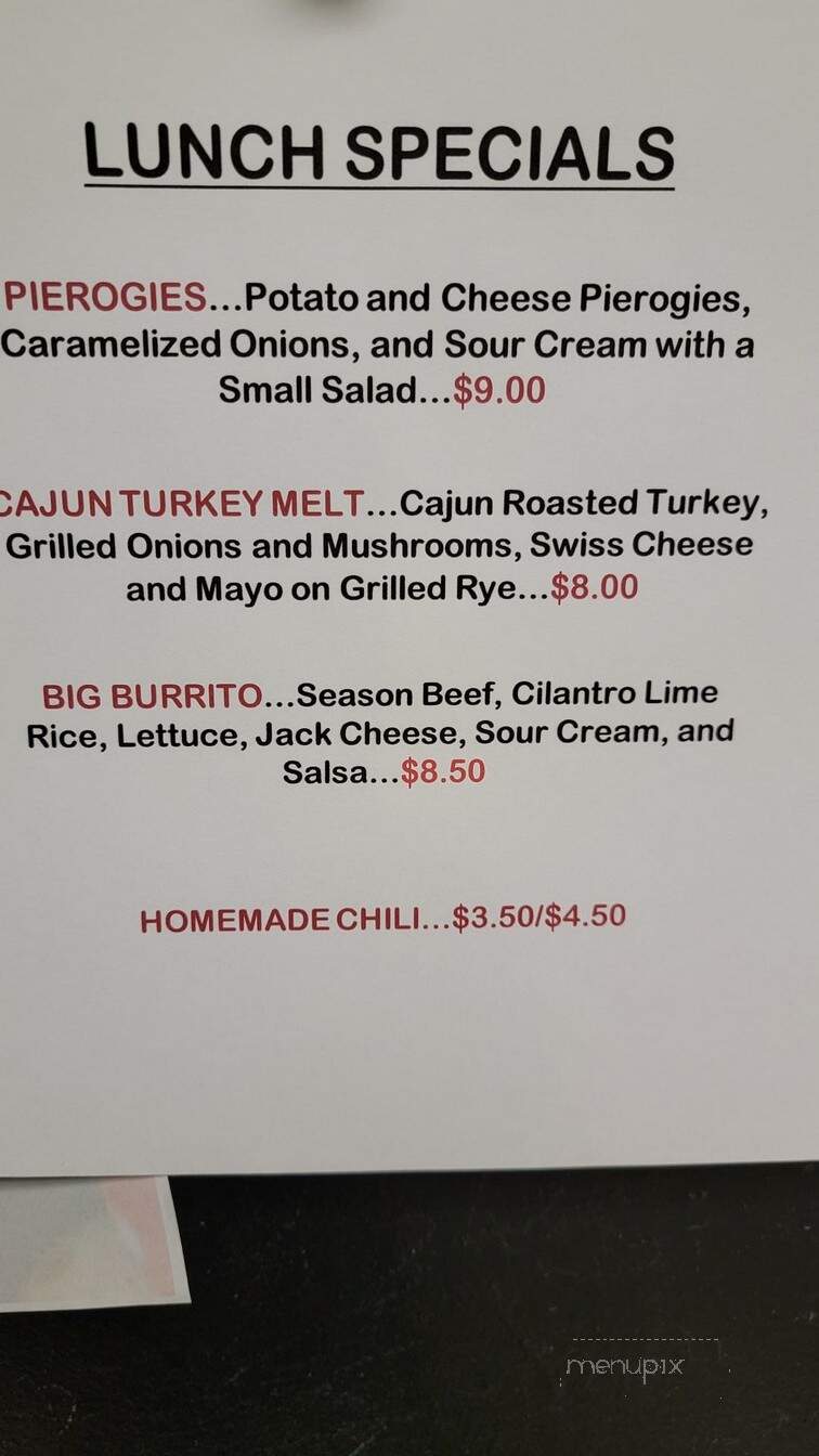 Summit Cafe - Cleveland, OH menu_pic