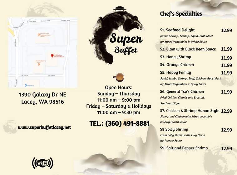 Super Buffet - Olympia, WA