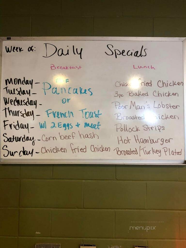 Plains Dining & Recreation Center - Huron, SD menu_pic