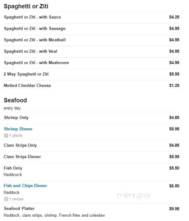 Lincoln House Of Pizza - Worcester, MA menu_pic