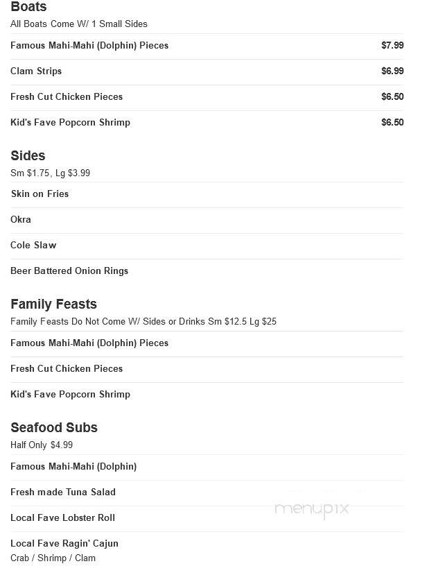 Big John's Drive-In - Little Falls, MN menu_pic