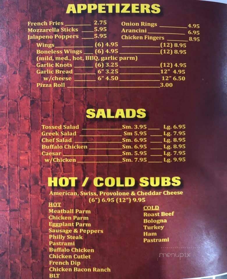 Pizza Palace - Grand Gorge, NY menu_pic