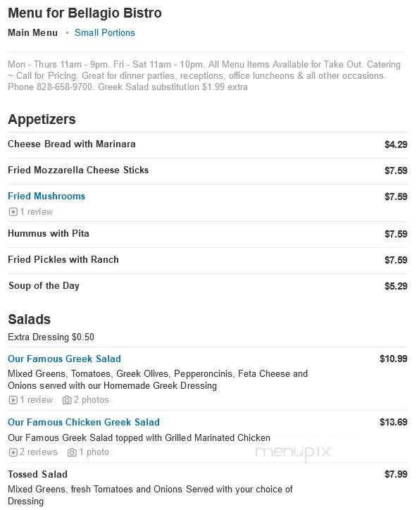 Ranch House Restaurant - Towner, ND menu_pic