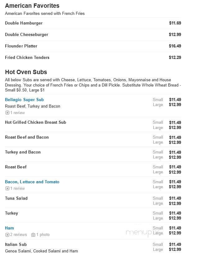 Ranch House Restaurant - Towner, ND menu_pic