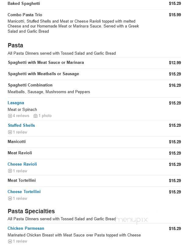 Ranch House Restaurant - Towner, ND menu_pic
