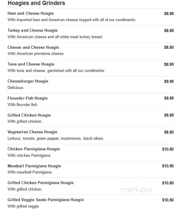 Nazz's Pizza - Chester, PA menu_pic