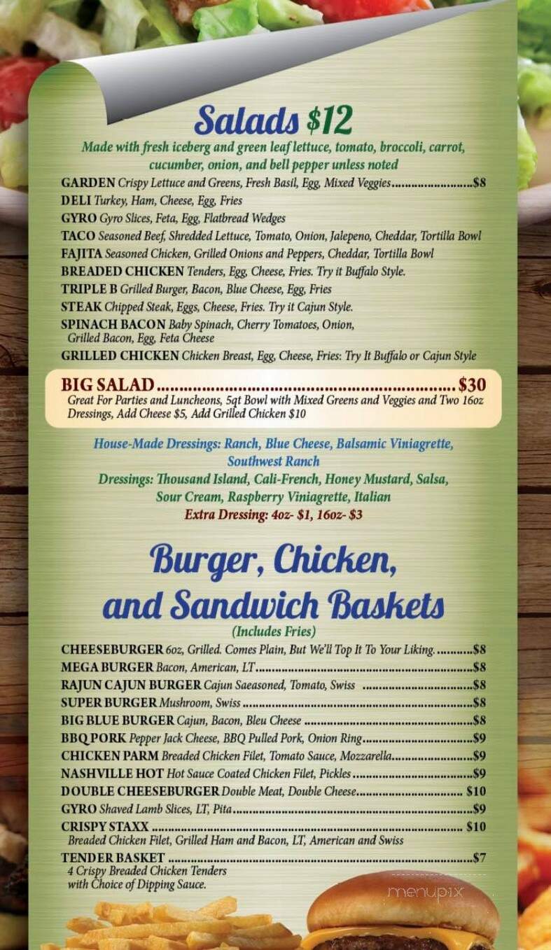 Novotny Pizza - Saxonburg, PA menu_pic