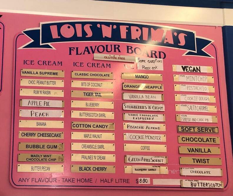 Lois 'N' Frima's Ice Cream - Ottawa, ON