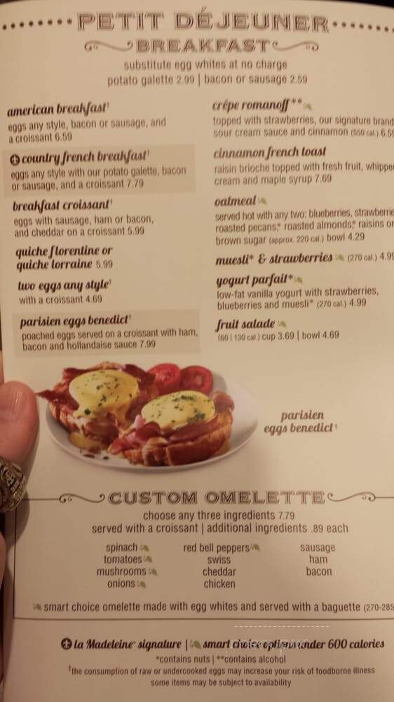 La Madeleine - El Paso, TX menu_pic