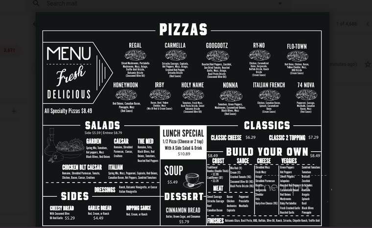 Pizza Mio - Florence, SC menu_pic