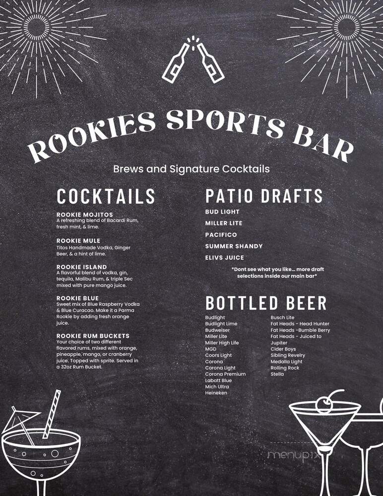 Rookies Sports Bar & Grill - Parma, OH