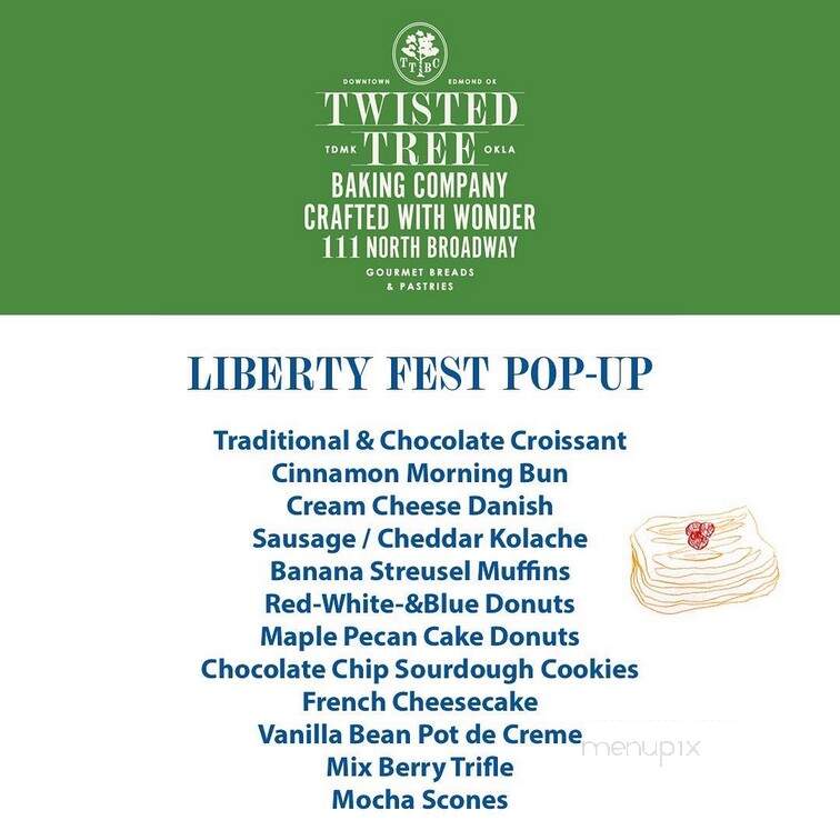 Twisted Tree Baking Company - Edmond, OK menu_pic