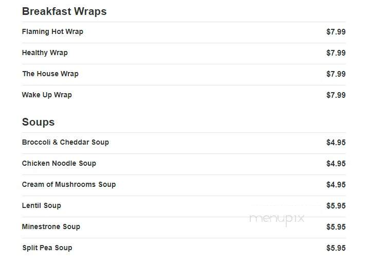 Henry's Bagel Cafe - Hillsdale, NJ menu_pic