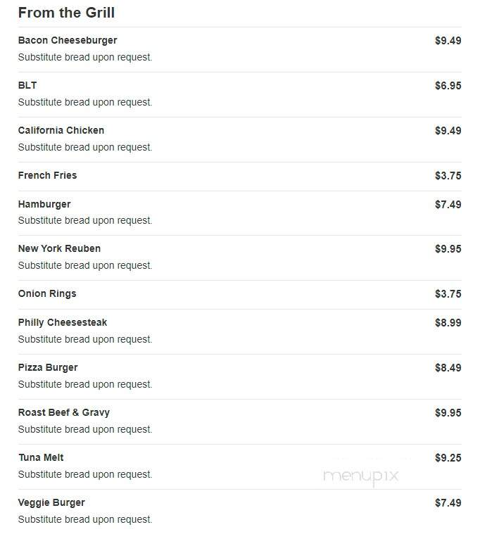 Henry's Bagel Cafe - Hillsdale, NJ menu_pic