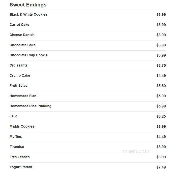 Henry's Bagel Cafe - Hillsdale, NJ menu_pic