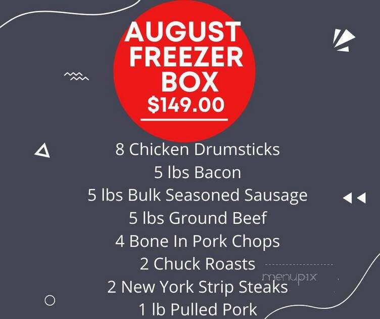 Sattler Family Meats - Napoleon, OH menu_pic