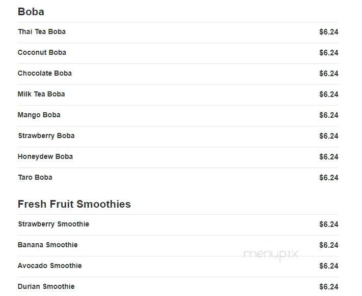 Hills To Sea - Ephrata, PA menu_pic