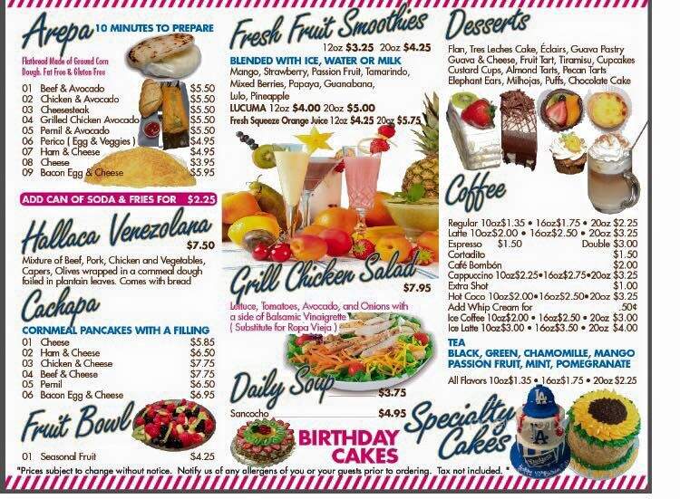 Domingo's Bakery - Kearny, NJ menu_pic
