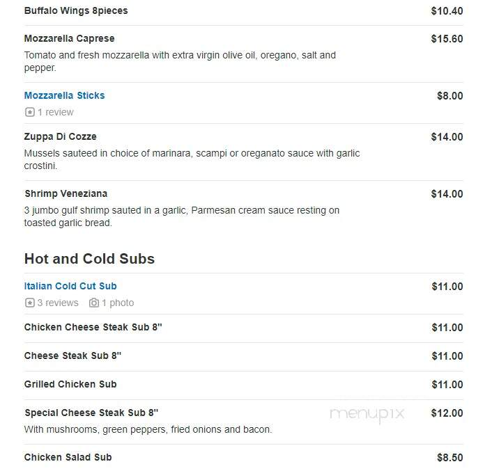Il Basilico Trattoria - Lutherville-Timonium, MD menu_pic