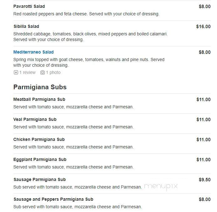 Il Basilico Trattoria - Lutherville-Timonium, MD menu_pic