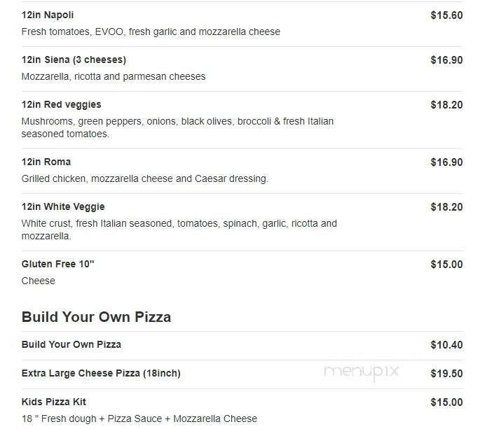 Il Basilico Trattoria - Lutherville-Timonium, MD menu_pic