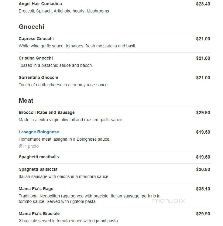 Il Basilico Trattoria - Lutherville-Timonium, MD menu_pic