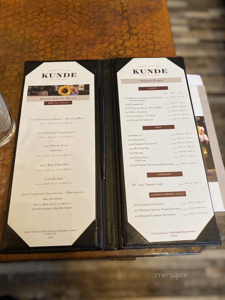 Kunde Family Winery - Kenwood, CA