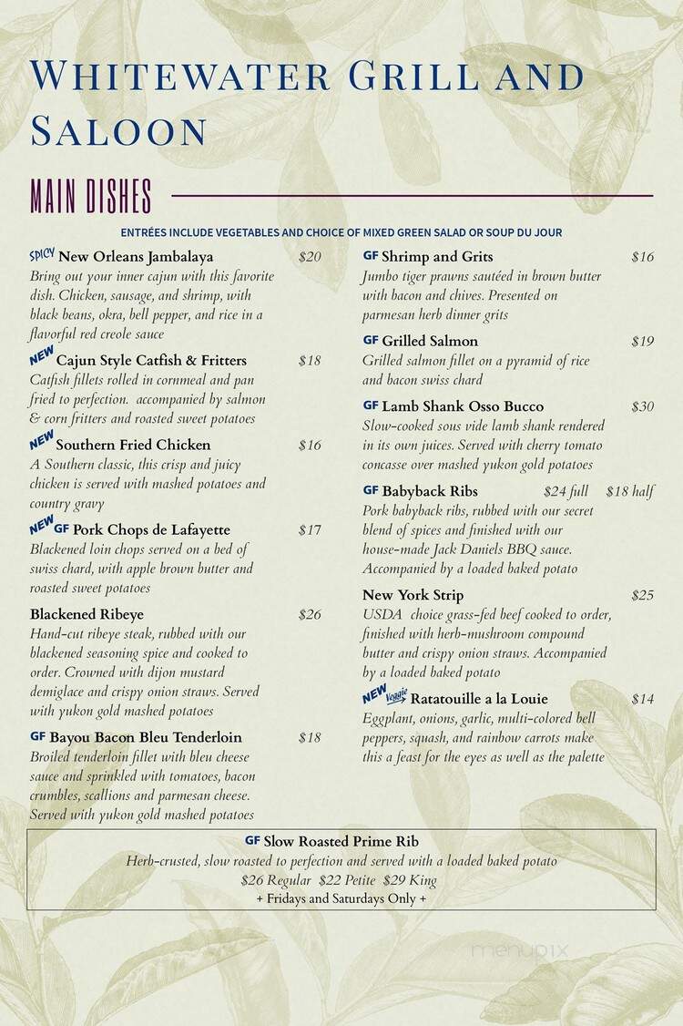 Ledger Hotel Restuarant - Mokelumne Hill, CA menu_pic