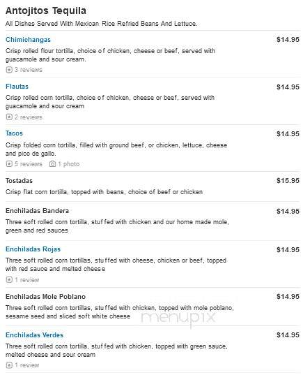 Tequila Sal y Limon - Suffern, NY menu_pic