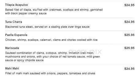 Tequila Sal y Limon - Suffern, NY menu_pic