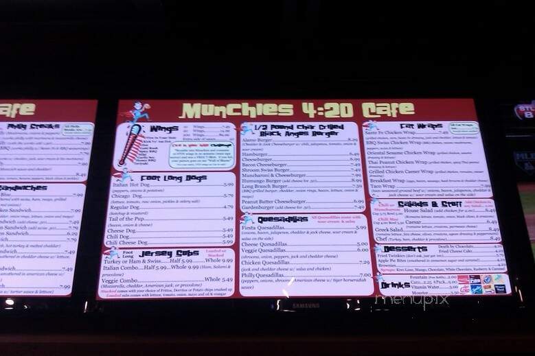 Munchies 420 Cafe - Gainesville, FL menu_pic