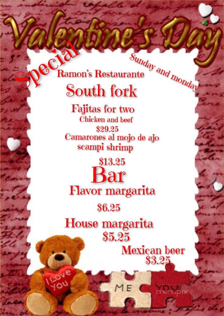 Ramon's - South Fork, CO menu_pic