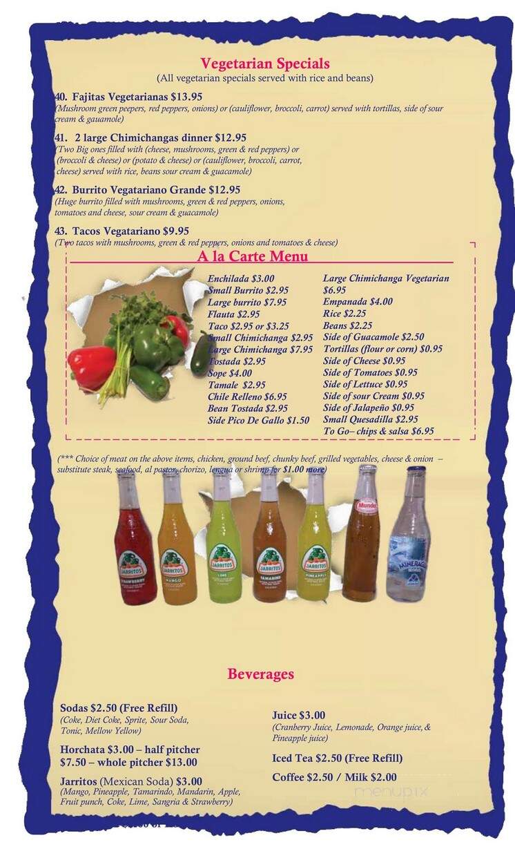 Mon Cafe Japan - Sumter, SC menu_pic