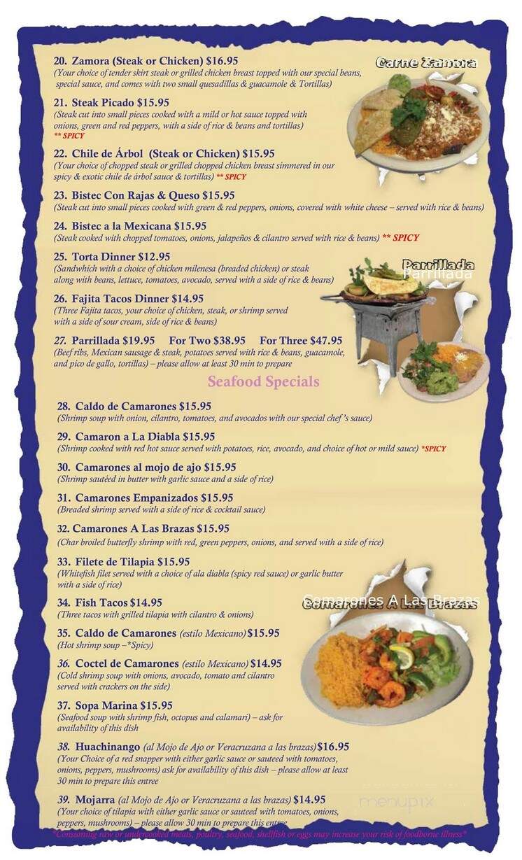 Mon Cafe Japan - Sumter, SC menu_pic
