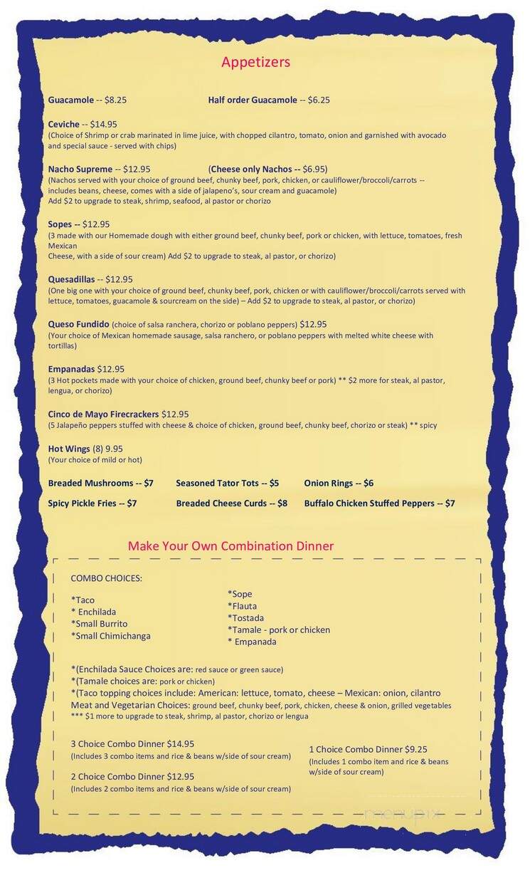 Mon Cafe Japan - Sumter, SC menu_pic