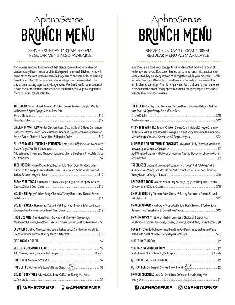 Stone's Throw Brewing - Little Rock, AR menu_pic