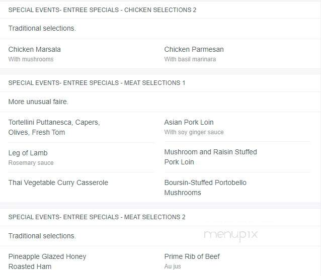 The Crystal Spoon Corporation - Elmsford, NY menu_pic