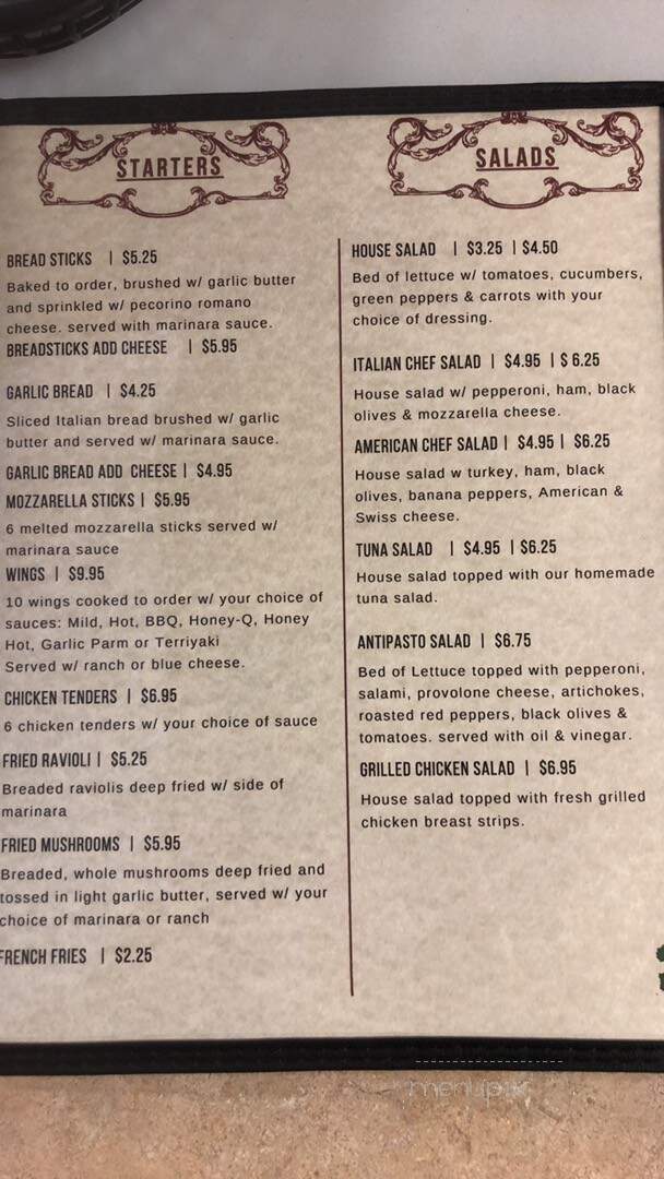 Village Pizza - Fort Mill, SC menu_pic