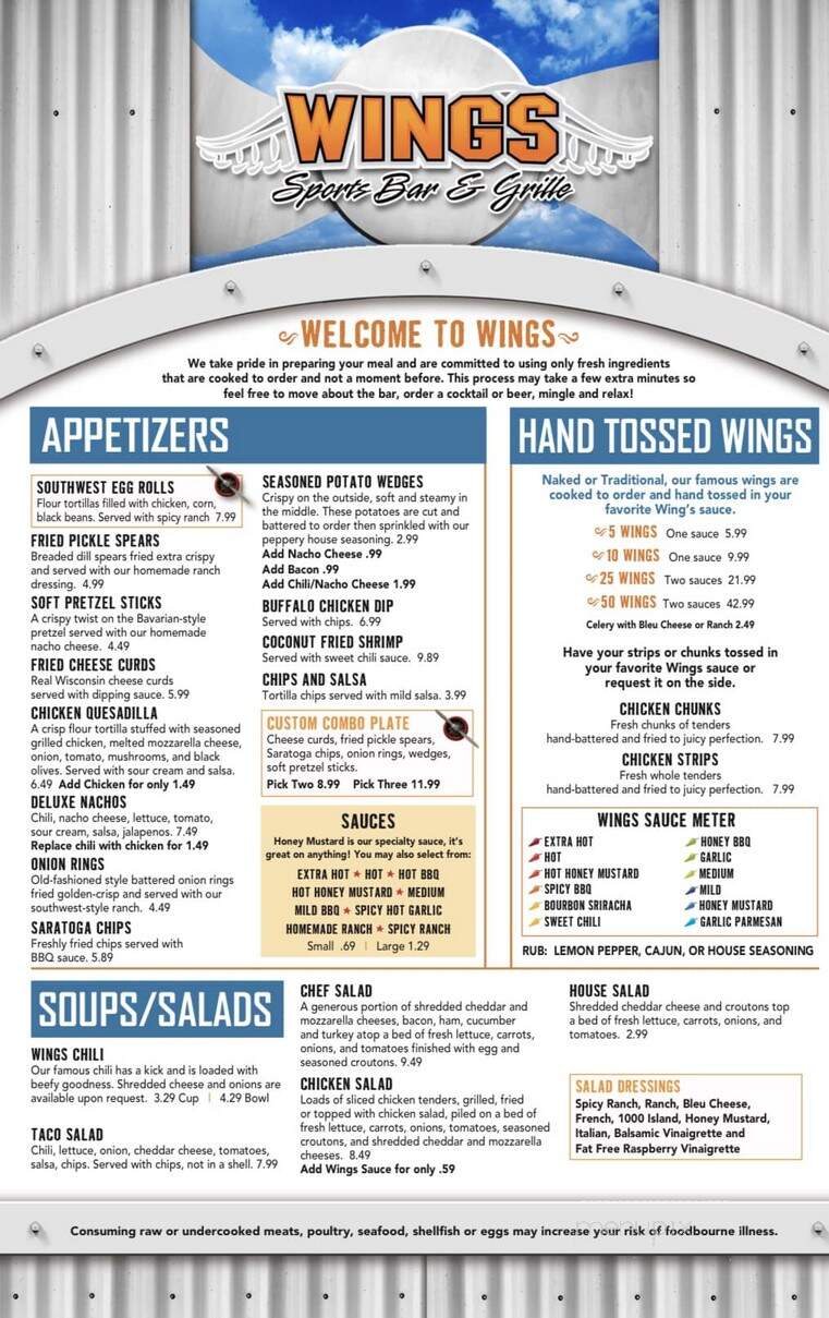 Wings Sports Bar & Grill - Dayton, OH