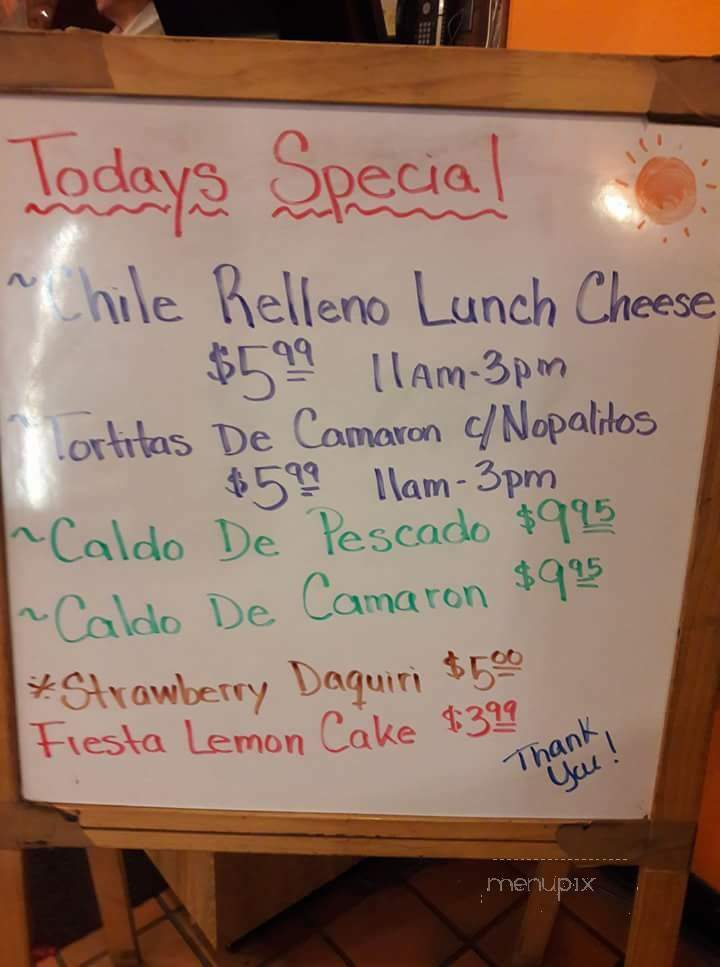 El Rancho Restaurant - Detroit, MI menu_pic
