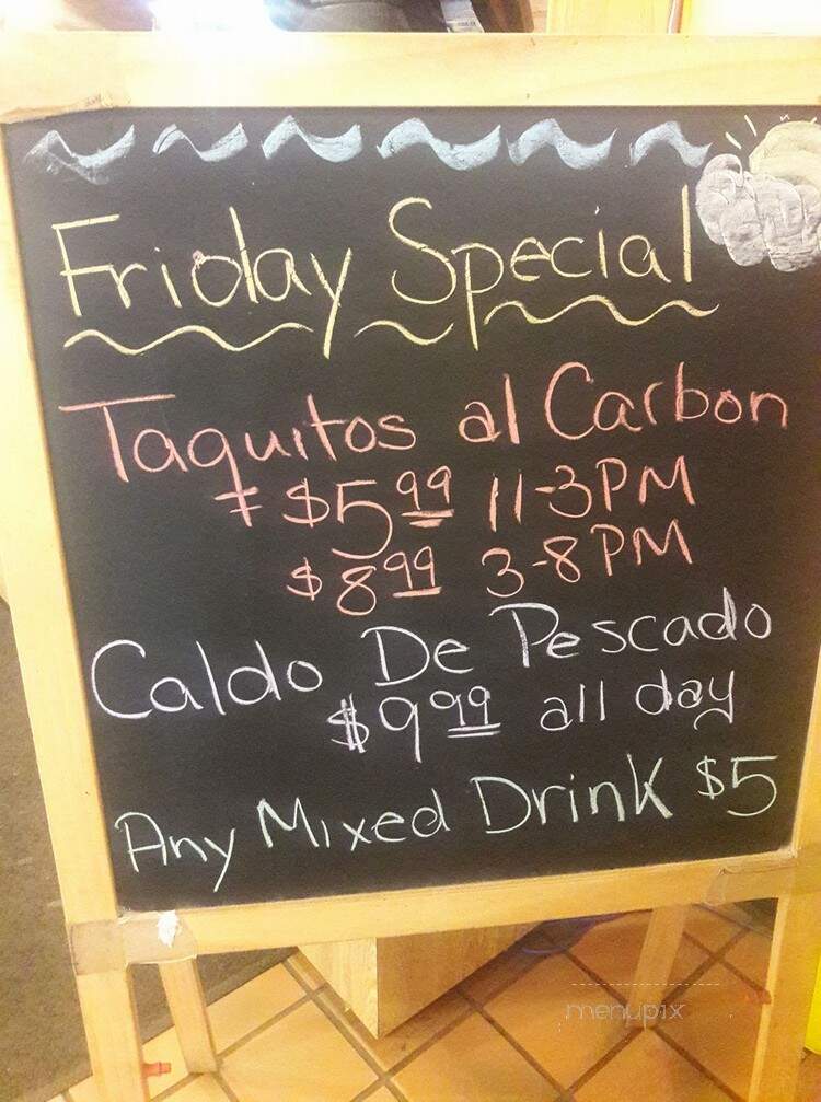 El Rancho Restaurant - Detroit, MI menu_pic